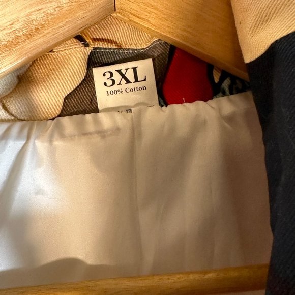 Dragon Cotton Blazer Jacket  NOW REQUEST ONLY THIS IS PRINT ON DEMAND- this SOLD - Picture 3 of 5